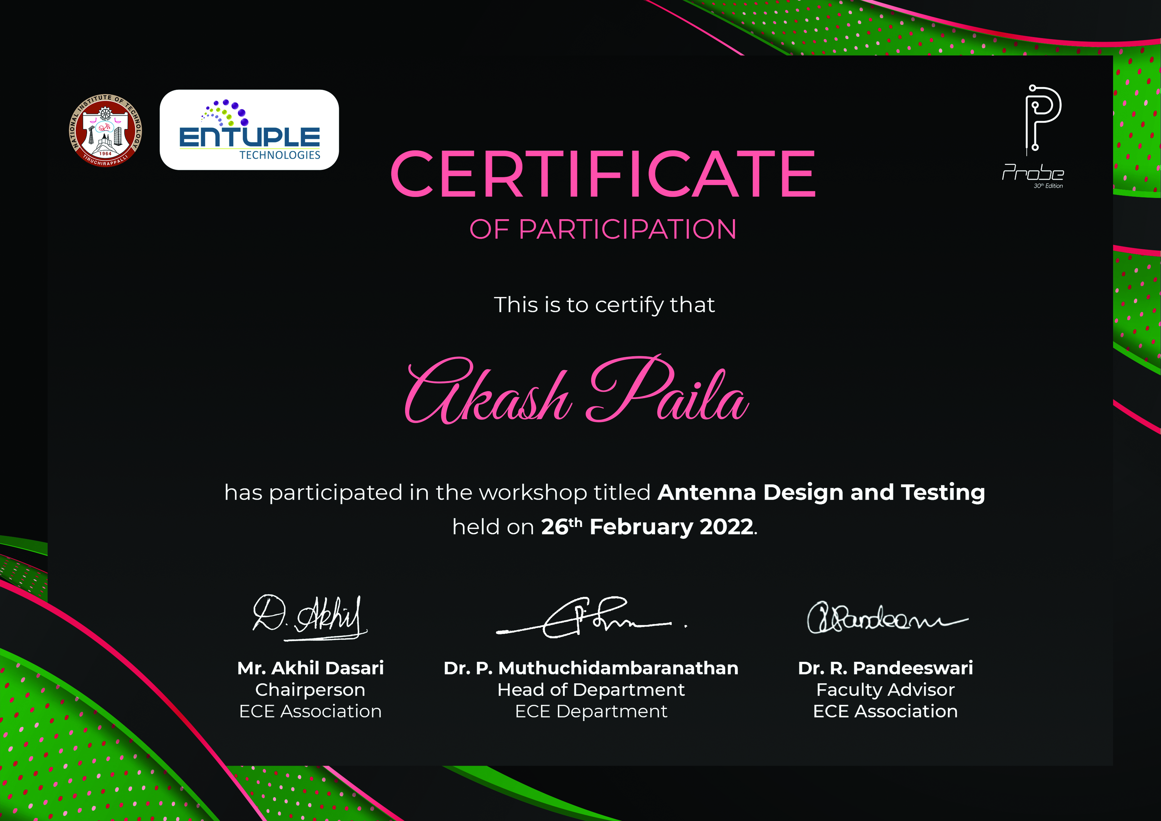 Antenna Design Certification